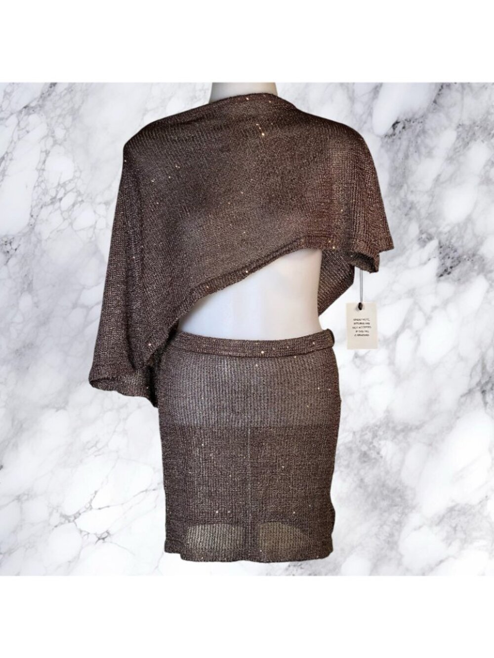 Superdown Charlena Skirt Set - Brown - Picture 3 of 12